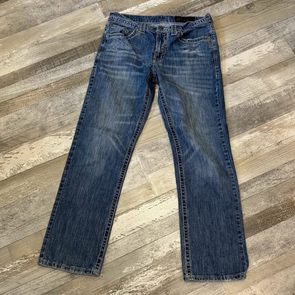 Men's TK Axel Treadwell Relaxed Straight Leg Jeans - 32 x 32 - Picture 1 of 9